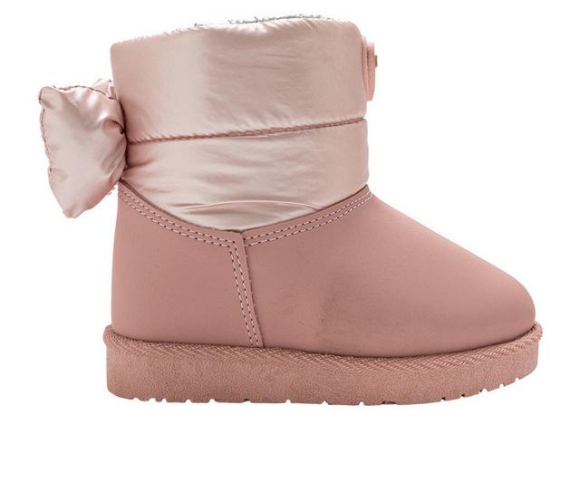 Girls' Bebe Toddler Carley Winter Boots in Pink color