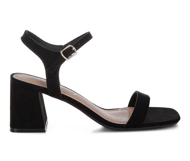 Women's London Rag Akiya Dress Sandals in Black color