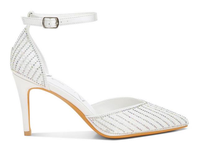 Women's London Rag Wanda Dress Sandals in White color