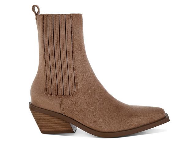 Women's London Rag Lording Booties in Beige color