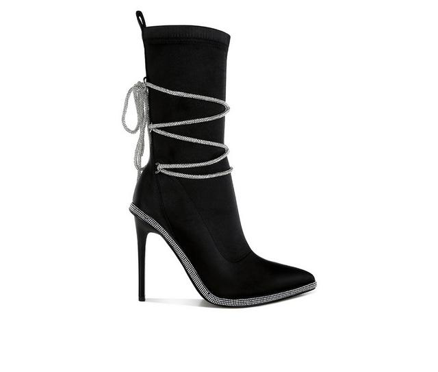 Women's London Rag Dacia Booties in Black color
