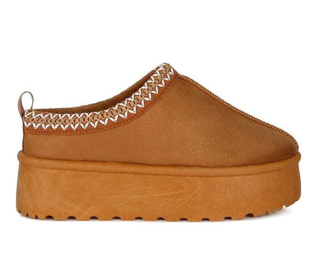 Women's London Rag Jesters Mules in Tan color