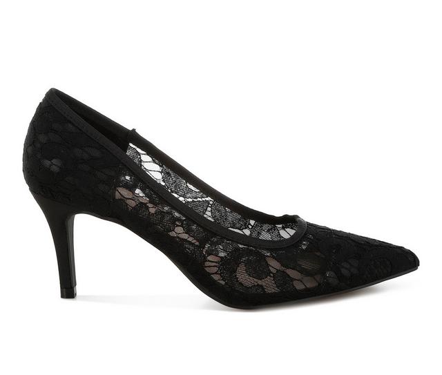 Women's London Rag Masega Pumps in Black color