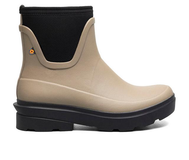 Women's Bogs Footwear Hazel Chelsea Winter Boots in Taupe color