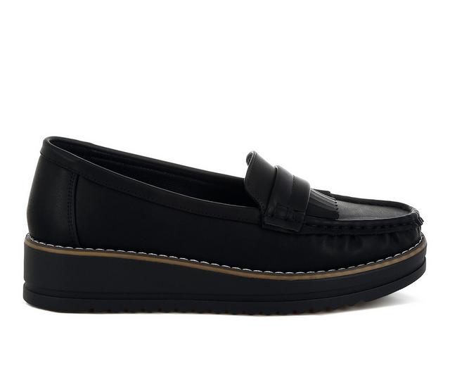 Women's London Rag Croyda Loafers in Black color