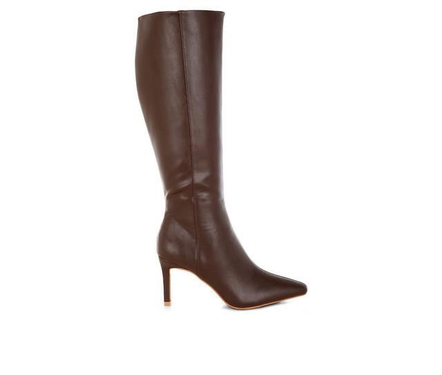 Women's London Rag Skara Knee High Boots in Brown color