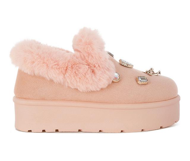 Women's London Rag Zeta Charm Winter Boot in Pink color