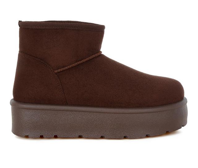 Women's London Rag Derta Winter Boots in Brown color