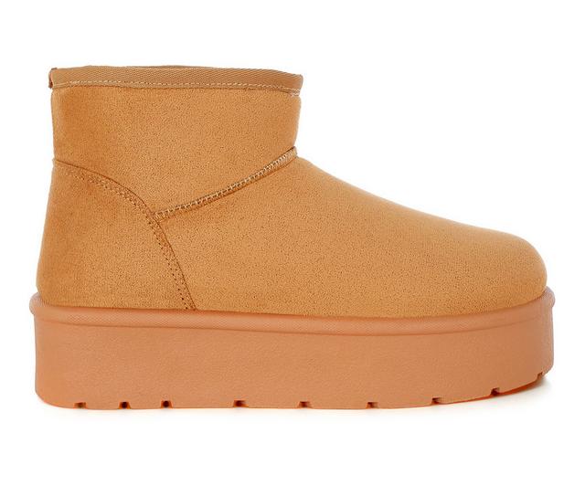 Women's London Rag Derta Winter Boots in Tan color