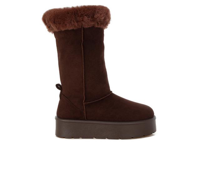 Women's London Rag Olonya Winter Boots in Brown color