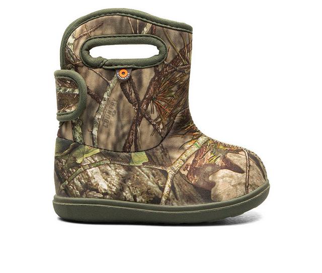 Kids' Bogs Footwear Toddler II Mossy Oak Rain Boots in Mossy Oak color
