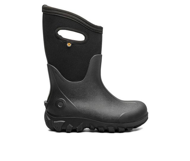 Kids' Bogs Footwear Little Kid & Big Kid Classic Seamless Rain Boots in Black color