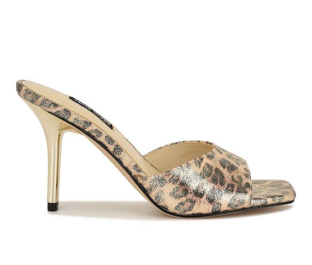 Women's Nine West Disko Pumps in Gold Multi color