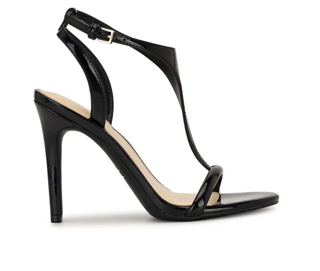 Women's Nine West Miaza Pumps in Black Patent color