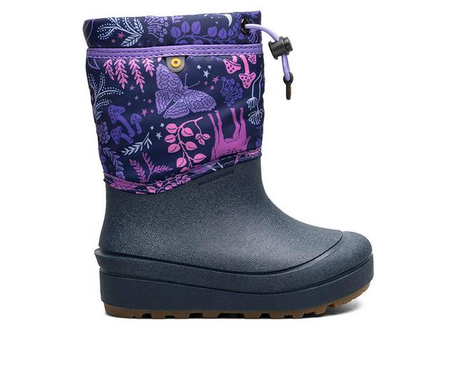 Girls' Bogs Footwear Little Kid & Big Kid Cosmic Forest Winter Boots in Indigo Multi color