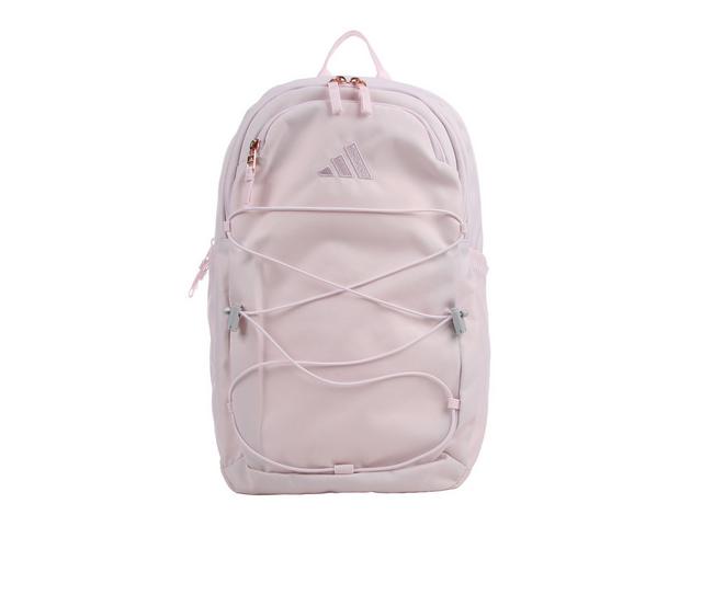 Adidas Amplifier Bungee Backpack in DISTILLED PINK color
