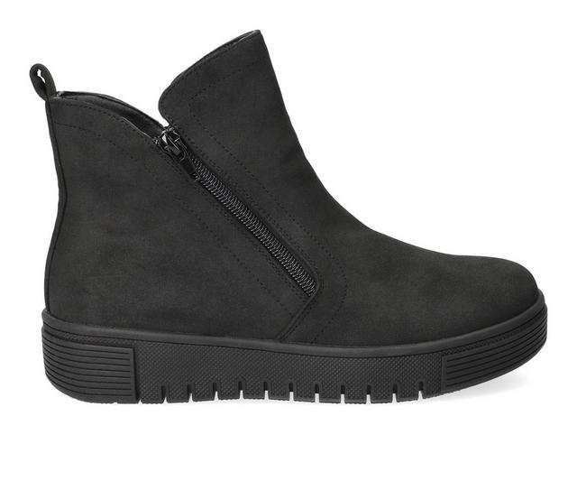Women's Bella Vita Oaklee Booties in Black color