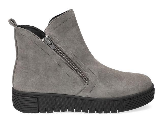 Women's Bella Vita Oaklee Booties in Grey color