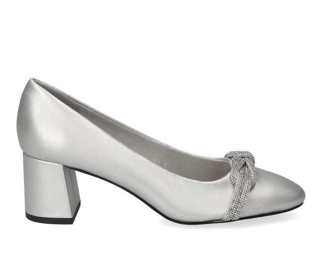 Women's Bella Vita Marigold Pumps in Silver color