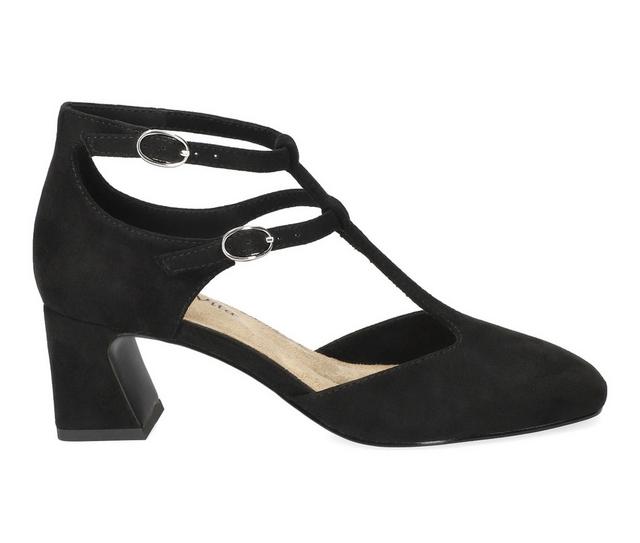 Women's Bella Vita Harpswell Dress Sandals in Black Suede color