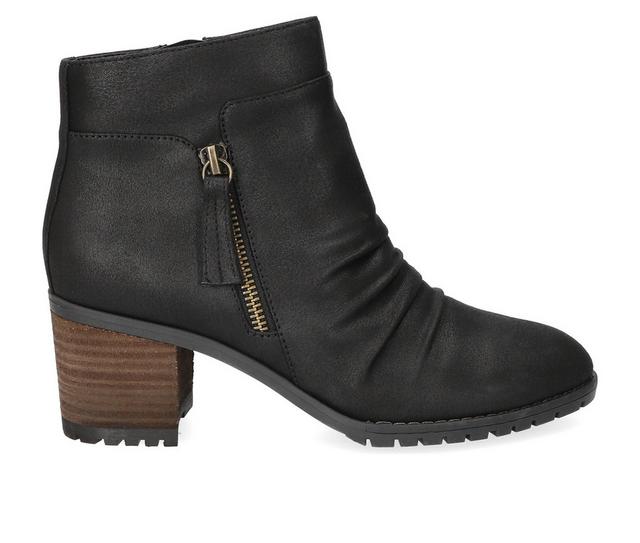 Women's Bella Vita Janita Booties in Black color