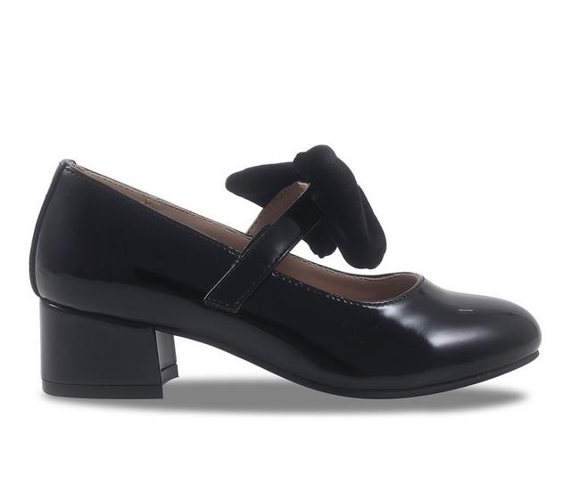 Girls' Sam & Libby Little Kid & Big Kid Bianca Lily Dress Shoes in Black color