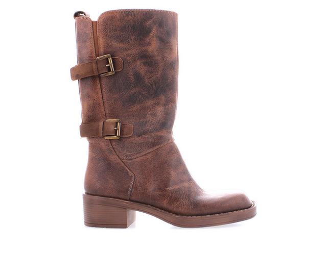 Women's ROAN by BED STU Iceberg Western Boots in Tan Greenland color