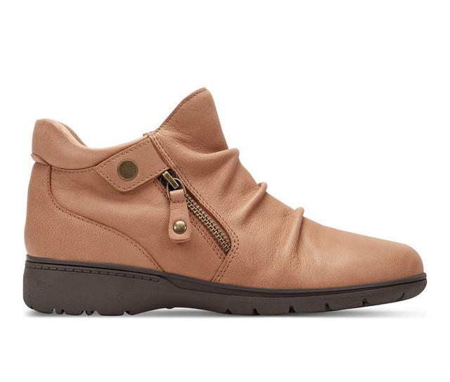 Women's Rockport Helen Booties in Medium Natural color