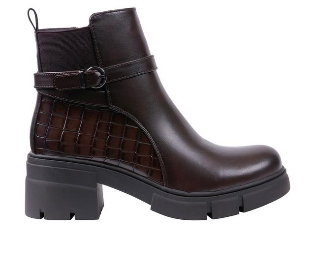 Women's GC Shoes Tory Booties in Brown color