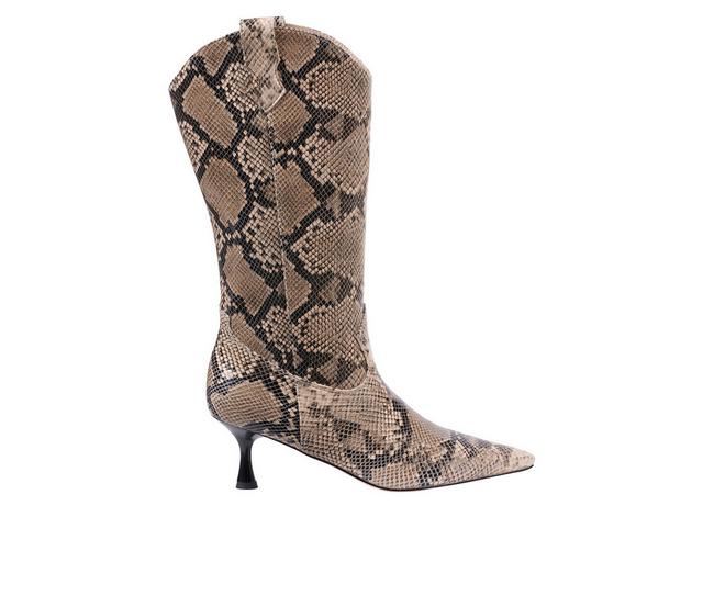 Women's GC Shoes Thalia Mid Calf boots in Natural color