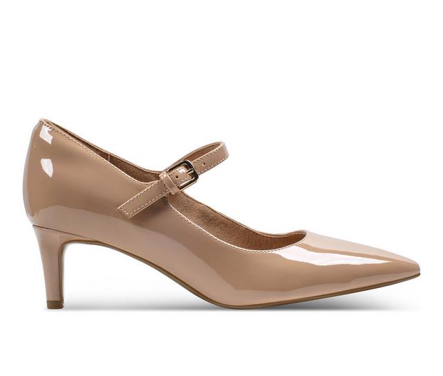 Women's Rockport Total Motion Chase Pumps in Light Natural color