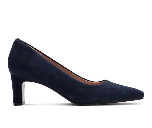 Women's Rockport Total Motion Merida Pumps in Dark Blue color