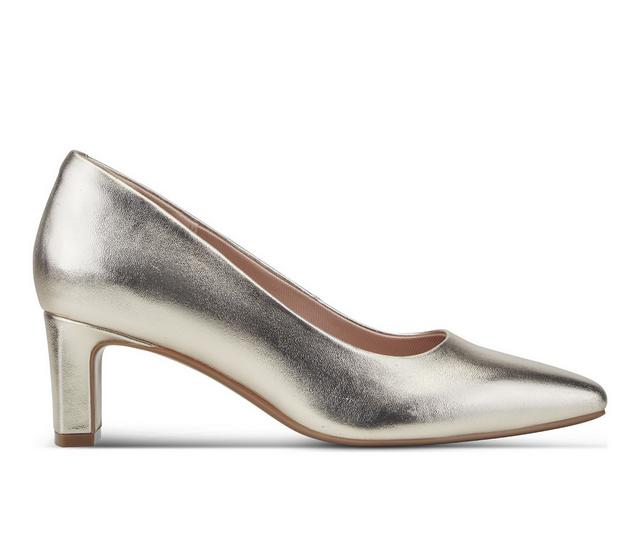 Women's Rockport Total Motion Merida Pumps in Gold color