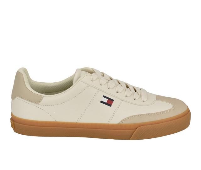 Women's Tommy Hilfiger Lazsie Sneakers in Ivory Multi color