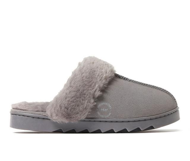 Dearfoams Helena Slippers in Grey color