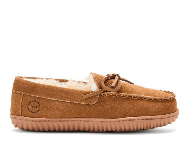 Dearfoams Harriet Slippers in Chestnut color