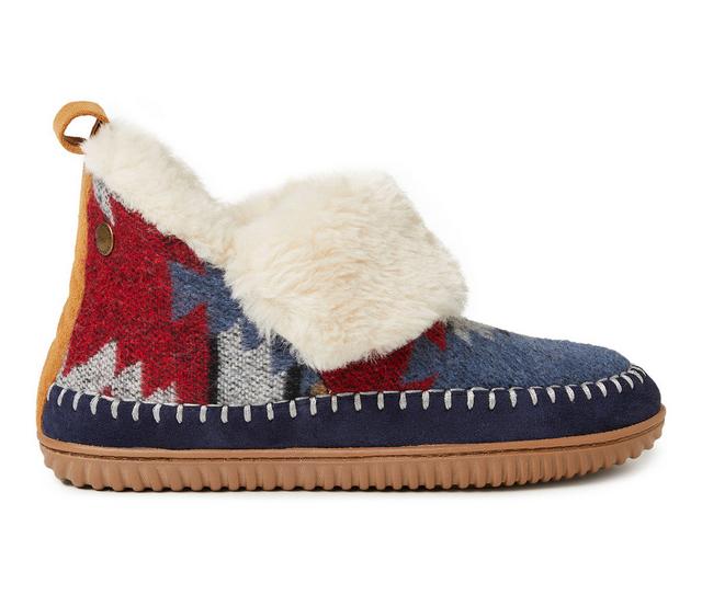 Dearfoams Moritz Slippers in Navy Multi color