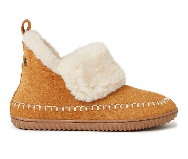 Dearfoams Moritz Slippers in Whiskey color