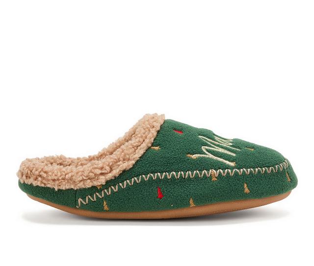 Dearfoams Mama Bear Slippers in Spruce color