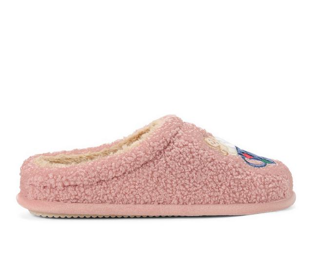 Dearfoams Holiday Novelty in Pale Mauve color