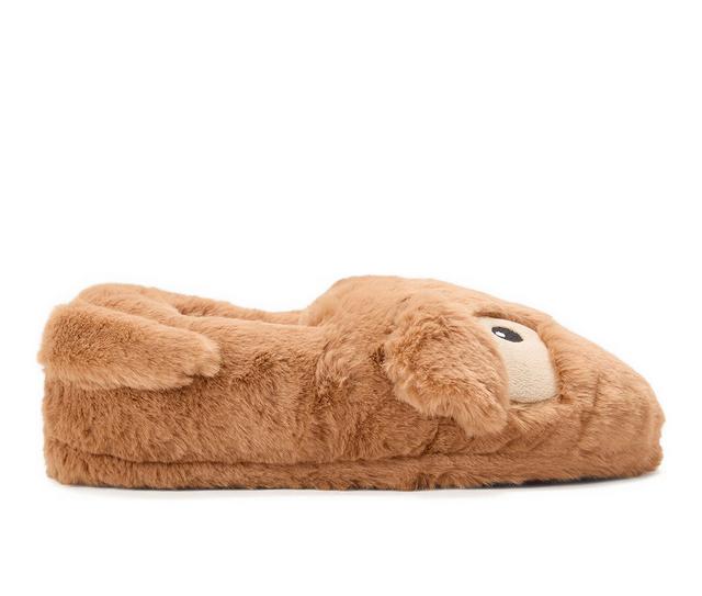 Dearfoams Critter Closed Back Slippers in Desert color
