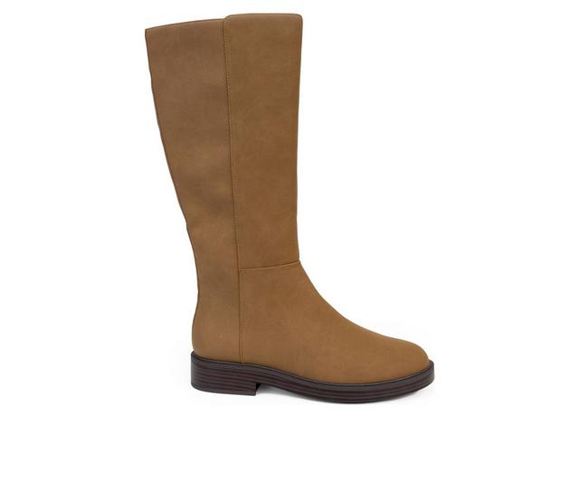 Women's Aerosoles Prue Knee High Boots in Tan color