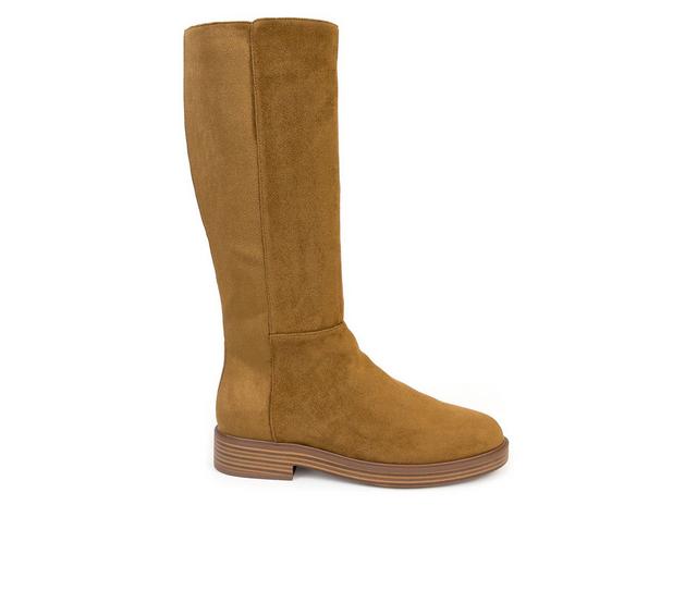 Women's Aerosoles Prue Knee High Boots in Tobacco Fx Sue color