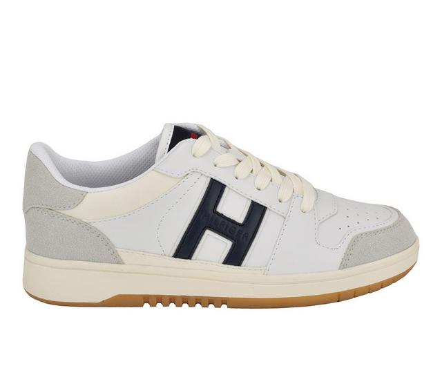 Women's Tommy Hilfiger Amie Sneakers in Ivory Multi color