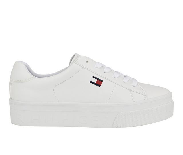 Women's Tommy Hilfiger Bueri Sneakers in White color