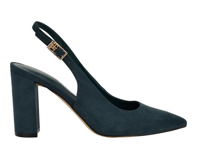 Women's Tommy Hilfiger Azalee Dress Sandals in Medium Green color