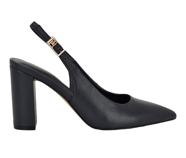 Women's Tommy Hilfiger Azalee Dress Sandals in Dark Blue color