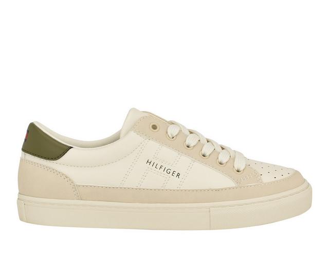 Women's Tommy Hilfiger Loliene Sneakers in Ivory Multi color