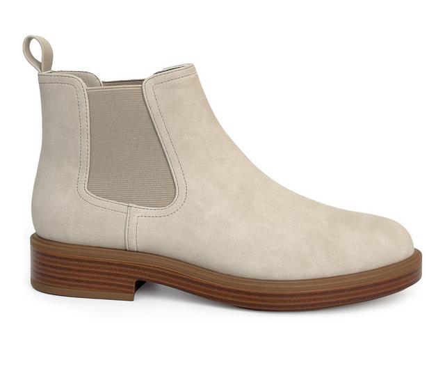 Women's Aerosoles Poshan Booties in Stone color