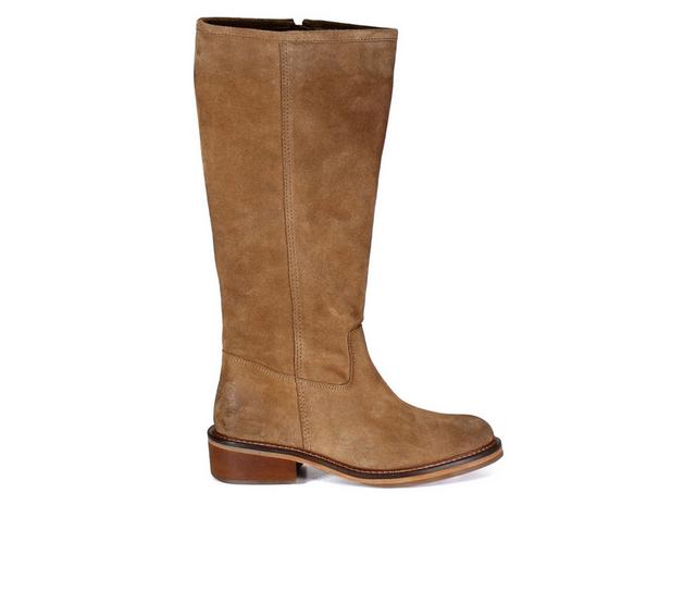 Women's DIBA TRUE Keep Em Knee High Boots in Tan color